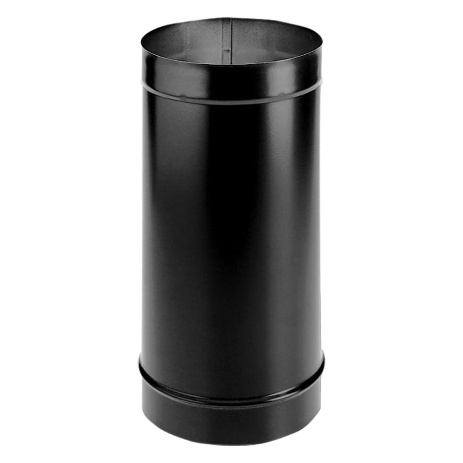 6DBK-48 DuraBlack Single Wall Wood Burning Black